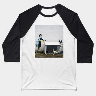 Banksy Valentine's Day Baseball T-Shirt